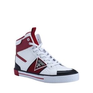 New GUESS Maeno Triangle Logo High-Top Sneakers